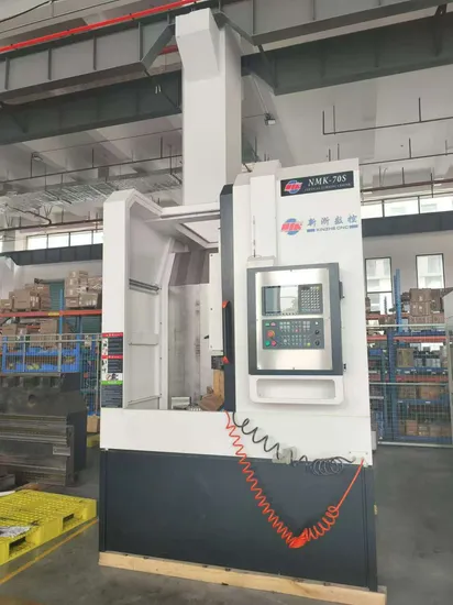 Vertical Lathe Small Precision Horizontal CNC Lathe for Metalworking with Slant Bed
