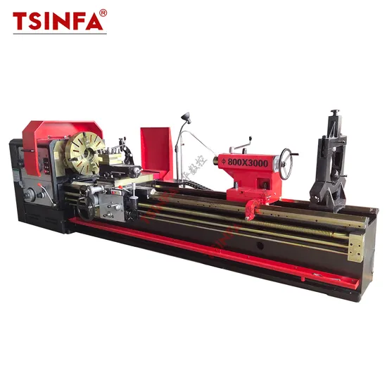 Horizontal Floor Type Lathe Machine Cw6180b Heavy Duty Job Turning