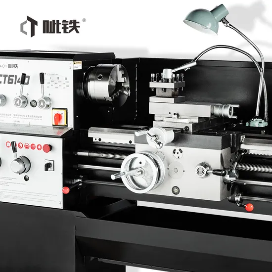 Manual Horizontal Metal Lathe CT6140 Engine Lathe