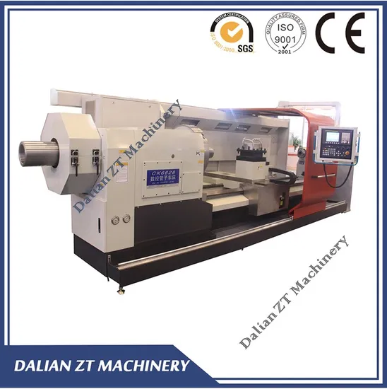 Large Spindle Bore CNC Oil Country Pipe Threading Lathe