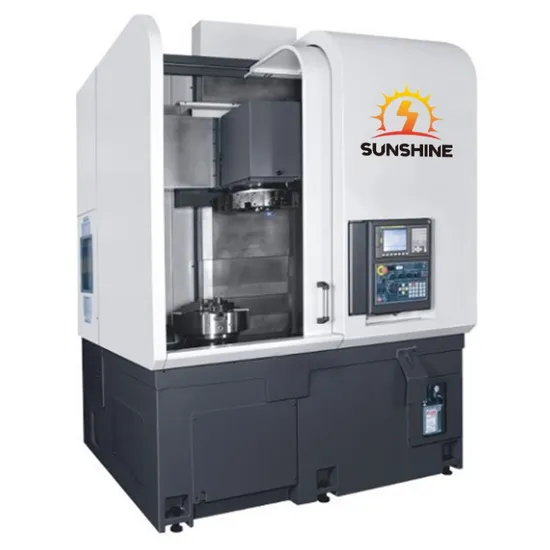Customized Machine Tool Wheel Hub 600mm Turning High Efficiency CNC Vertical Lathe
