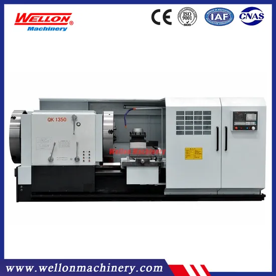 Big Bore 540mm CNC Oil Country Lathe Machine Qk1350 CNC Pipe Threading Lathe