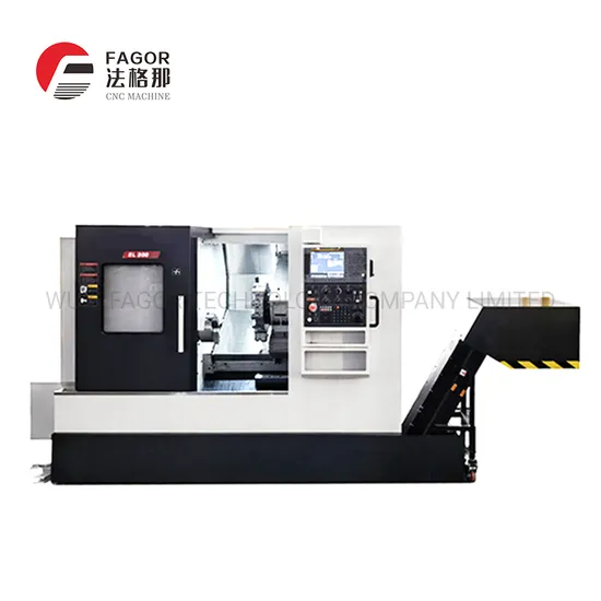 Professional Metal Turning 12 Station Fanuc System Slant Bed Lathe Machine