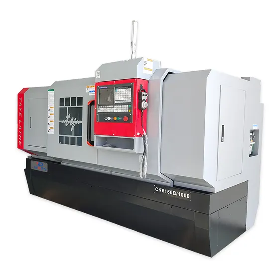 Flat Bed Ck6150b CNC Lathe Single Spindle Motor Gear Metal Turning Machine