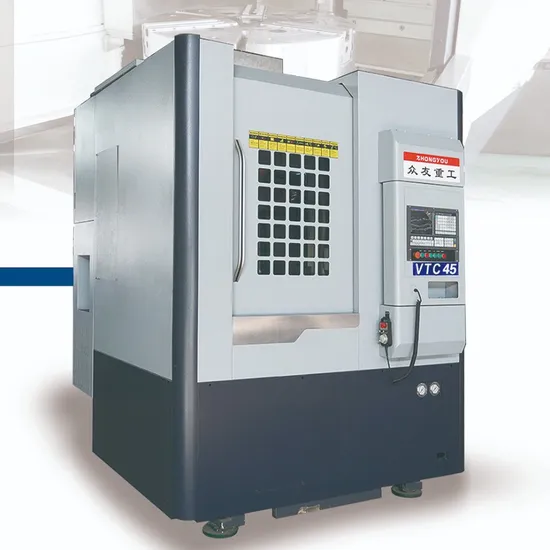 Taiwan Technology High Precision CNC Vertical Lathe with Touch Screen