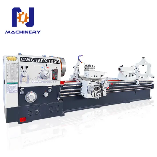 Cw6180 Wholesale Custom Made Precision Lathe Machine 3 Jaw Chuck Flat Bed Lathe Machines for Sale