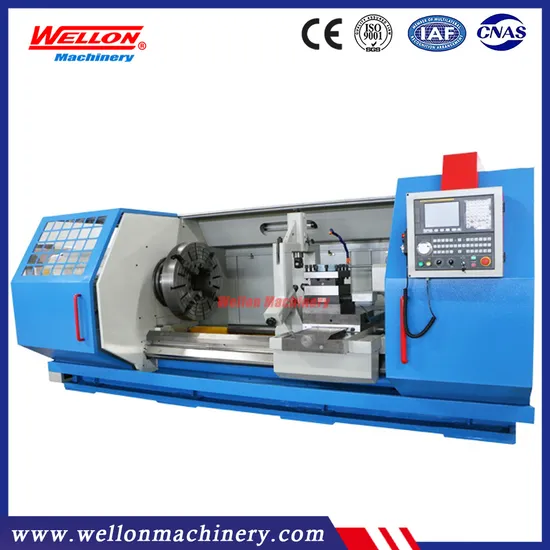 CNC Pipe Threading Lathe CNC Oil Country Lathe Qk1327 Qk1332