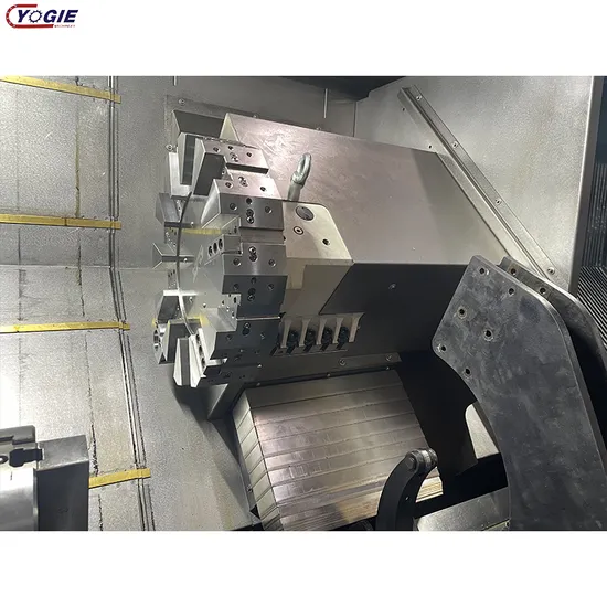 Ty700-1500 Fanuc System CNC Horizontal Metal Lathe Multi-Axis Slant Bed CNC Lathe