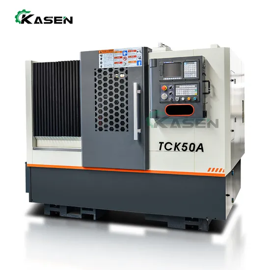 Chinese Turret Type Fanuc Control Tck50 C Axis Y Axis CNC Turning
