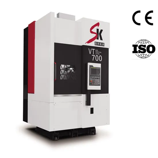 Sk CNC Lathe Machine Vt-700 for Sale in Turkey with 3-Jaw Chuck