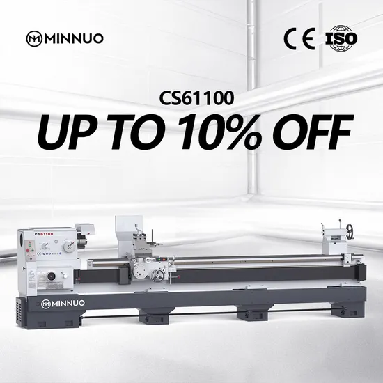 Multifunctional Standard Lathe Machine Fine - Adjustable Efficient Processing Surface Hardened Manual Metal Lathe