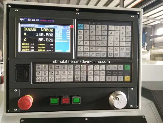 Flat Bed Automatic Metal Cutting CNC Machine