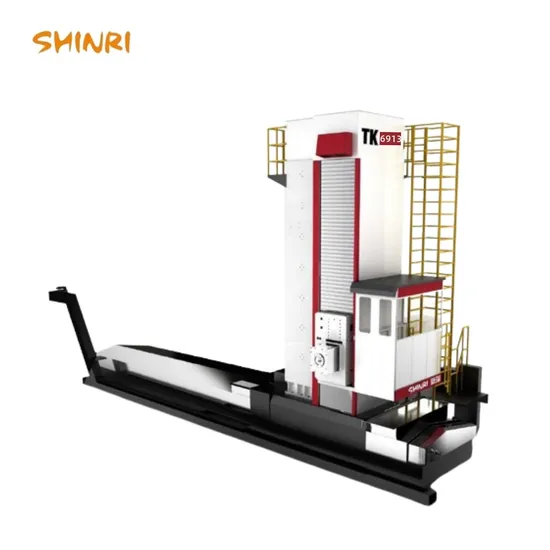 Tk6913 Floor Type Horizontal Milling& Boring Machine Center Worktable 2000*2000mm