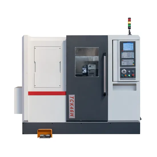 Ck40p New Design Slant Bed CNC Turning Lathe Center with Live Tooling