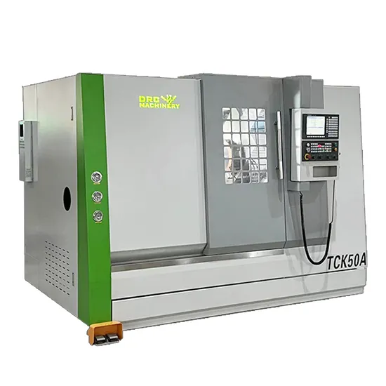 High Speed CNC Lathe Tck50A Taiwan Linear Rail Inclined Bed Turning Center with Y Axis and Milling Center