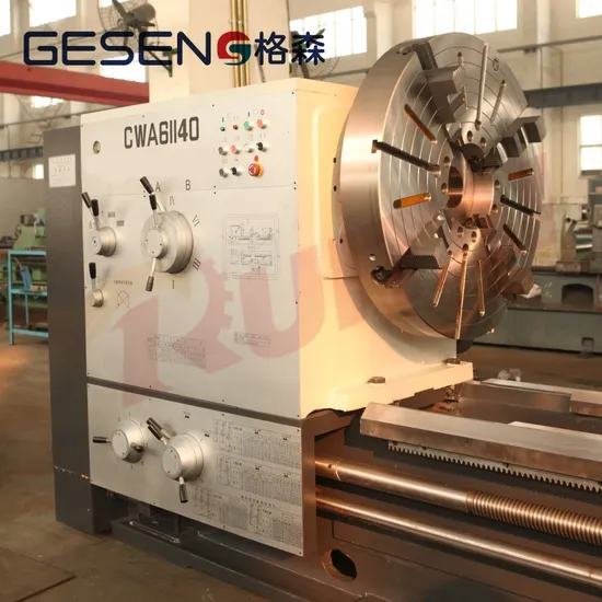 Conventional Large Lathe Heavy Duty Manufacturing Processing Machinery Bed Width 780mm Tail Stock Sleeve Travel 300mm