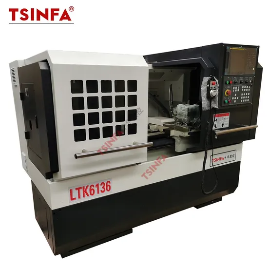 1000 CNC Mini Lathe Machine Ck6136 Horizontal Automatic Turning Metal