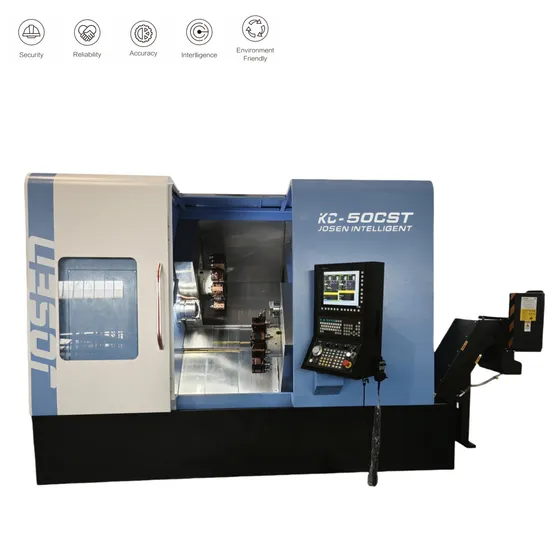 Highly Flexible Dual Spindle Dual Turret CNC Turning and Milling Center