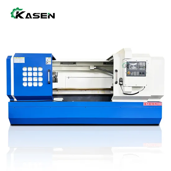 2 Axis CNC Lathe Ck6163 Mini Lathe Machine