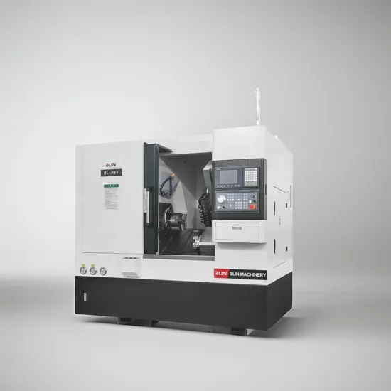 Reliable Live Tools Slant Bed CNC Turning Center Lathe (BL-H6Y) for Various Applications