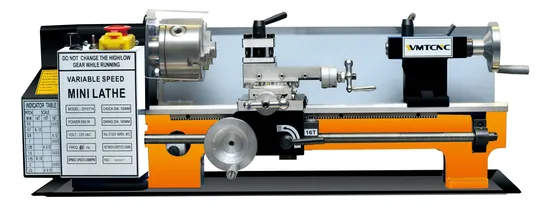 DIY0714 mini lathe machine for metalworking and hobby use