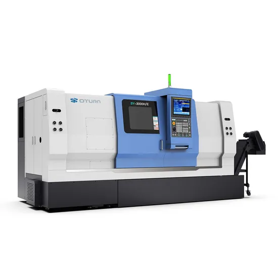 Oturncnc Esy3000h CNC Turret Turning Lathe Machine Slant Bed CNC Turret Lathe with High Precision