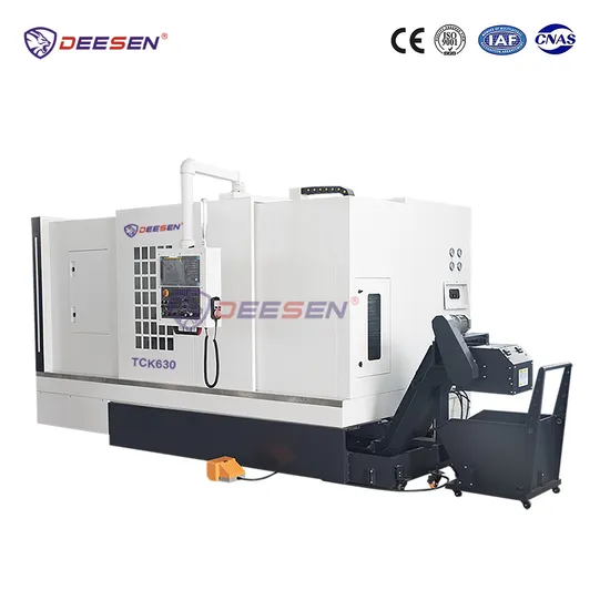 Custom Automatic Lathe Machine Tck630 Horizontal Slant Bed CNC Lathe Machine