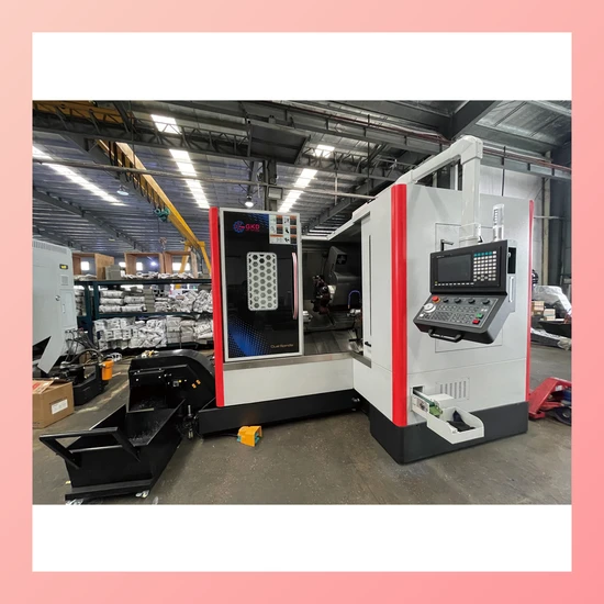 Double Spindles CNC Machine with High Precision for Industrial Applications