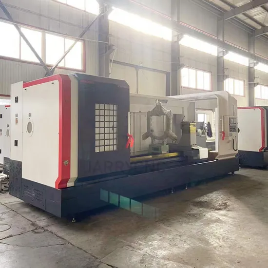 Precision Metal Turning Machine Horizontal Ck6180 Flat Bed Lathe CNC Lathe