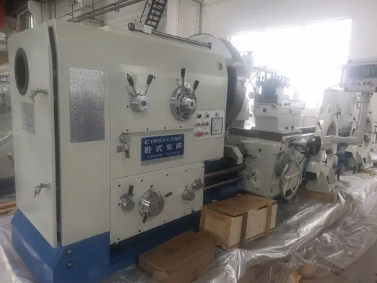 130mm Spindle Bore Large Strong Heavy Lathe CW61125