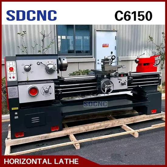 C6150 Horizontal Lathe Machinery Metal Manual Lathe Machine