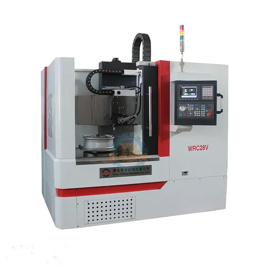 Vertical Wheel Diamond Cutting Mobile CNC Lathe Wrc28vm