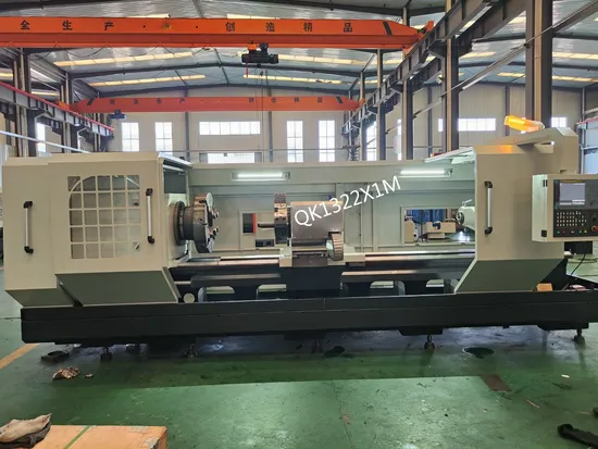 Qk1322X1m CNC Double Chuck Lathe for Pipe Thread Cutting