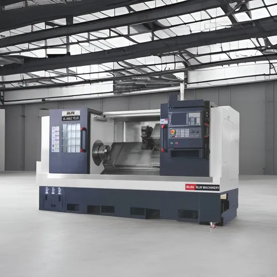 Advanced CNC Lathe Machine Featuring Tool Turret for Accurate Metal Cutting (BL-H50L/LC PLUS)
