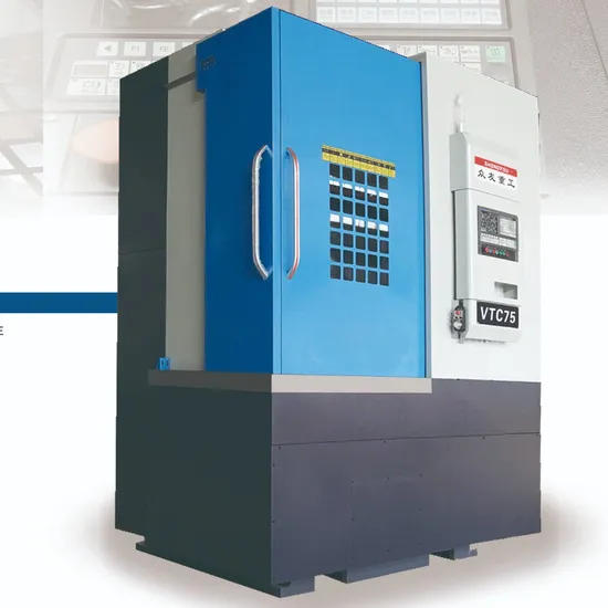 Vtc70 Vertical CNC Lathe for Metal Parts Machining