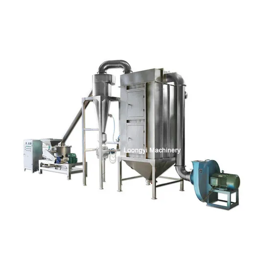 Loongyi Rice Wheat Corn Besan Flour Tea Leaves Cinnamon Sorghum Ginger Turmeric Soybean Chickpea Powder Grinding Machine