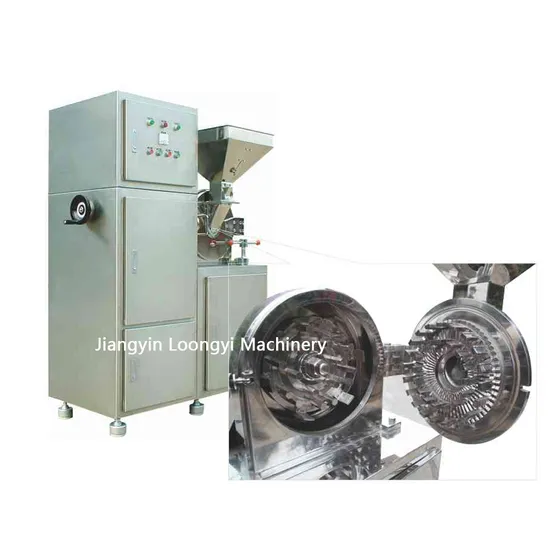 Loongyi Industrial Sugar Chilly Black Pepper Coriander Seeds Ginger Grain Rice Flour Sorghum Powder Grinding Machine