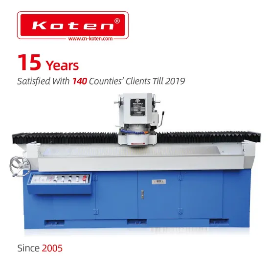 High Precision Koten by Strong Wooden Cases. Flywheel Blade Grinding Machine with CE
