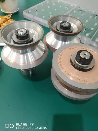 Hybrid Bond Diamond & CBN Grinding Wheels for Fluting, Gashing, End Face/Od for Round Tool