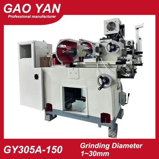 Gao Yan Customized Precision Centerless Grinding Machine Max. Processing Od 120mm/Long Bar/Round Rods/Precision Shafts