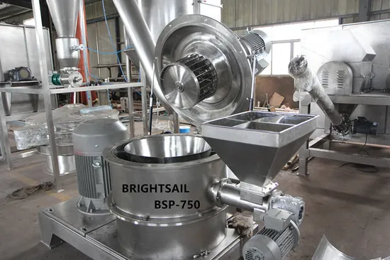 Brightsail Ultra Fine Pulverizer Garlic Onion Turmeric Ginger Chilli Grinding Machine Spices Mill Grinder