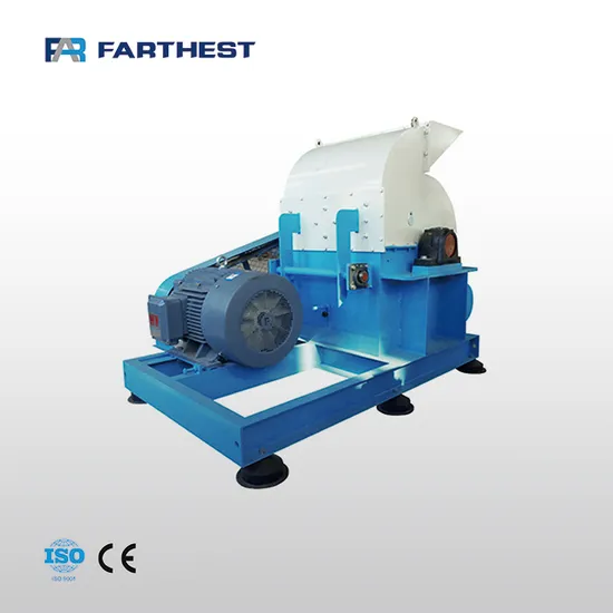 Wide Fine Grinding Wood Chips to Sawdust Machine