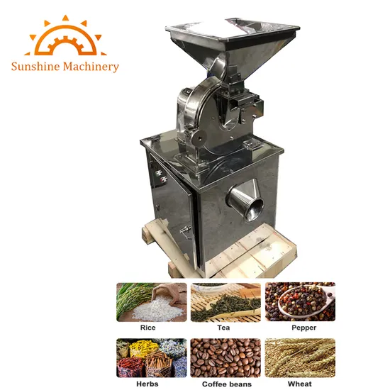 Professional Leaf Grinder Coffee Cocoa Powder Grinder Machine