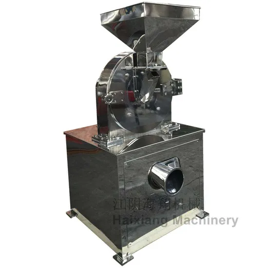 Cassava Chip Grinder Stainless Steel 304 Milling Equipment Pulverizer Fineness Powder Crushing Machine