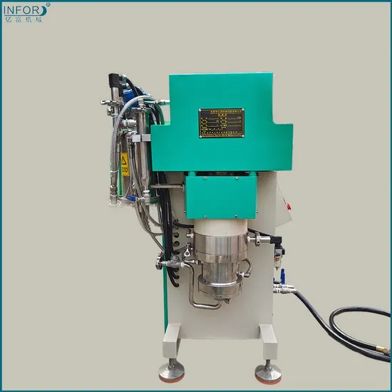 150L Nanometer Sander Laboratory Vertical Rod Pin Nano Sand Mill Grinding Machine