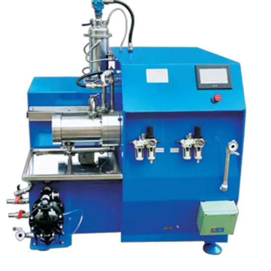 High Energy Lab Vertical Nano Super Fine Powder Grinding Machine Laboratory Sand Mill