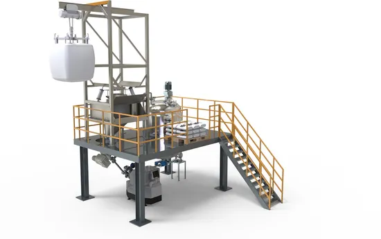 Smart and High Efficiency System of Automatical Pacakging for Powder