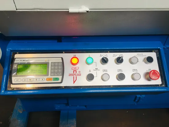 Automatic End Cylindrical Koten by Strong Wooden Cases. Grinder Knife Sharpening Machine
