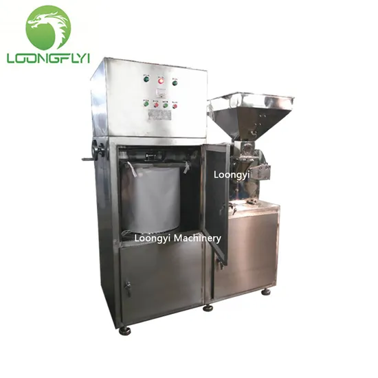 Loongyi Pigeon Pea Beans Lentills Herb Pepper Grinder Machine Coriander Wheat Pulverizer Machine