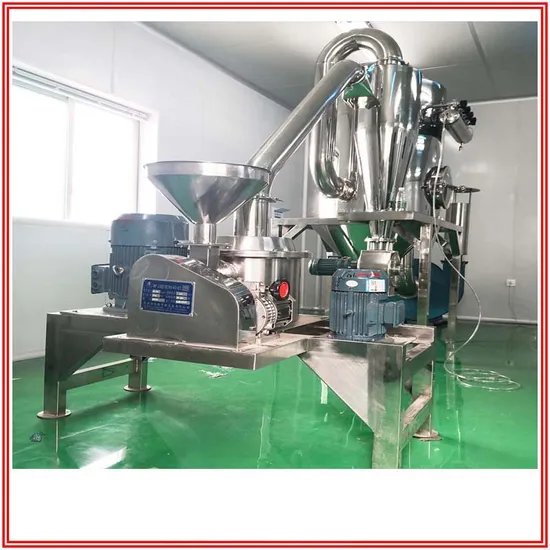 Stainless Steel Super Micro Mill 200 -400 Mesh Fine Powder for Starch, Icing Sugar, Spice, Salt, Chemical, Medicine, Herb, Cereal, Resin, Herbicide